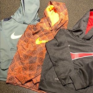 Bundle of Nike hoodies